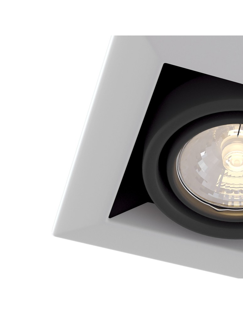 Maytoni Metal Modern 1xGU10 50W podtynkowa DL008-2-01-W biały Maytoni Metal Modern 1xGU10 50W podtynkowa DL008-2-01-W biały