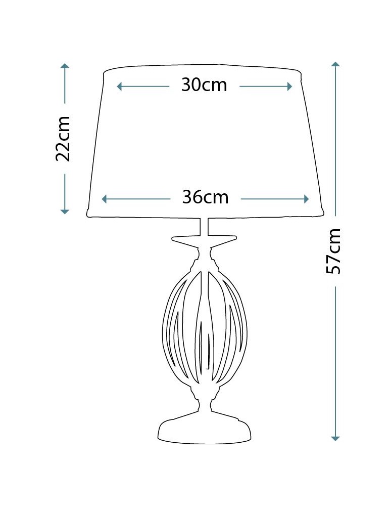 Lampy stołowe klasyczne - Elstead AEGAN 1x60W E27 AG/TL AGED BRASS Biurkowa - product kolory-swiatla.pl 2