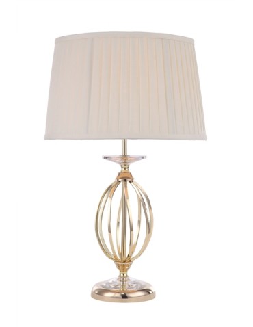 Elstead AEGAN 1x60W E27 AG/TL POL BRASS Biurkowa