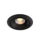 Lampy podtynkowe - oczka - Maytoni Yin LED 8W 3000K 650lm podtynkowa DL031-2-L8B czarny - product 1