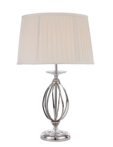 Elstead AEGAN 1x60W E27 AG/TL POL NICKEL Biurkowa