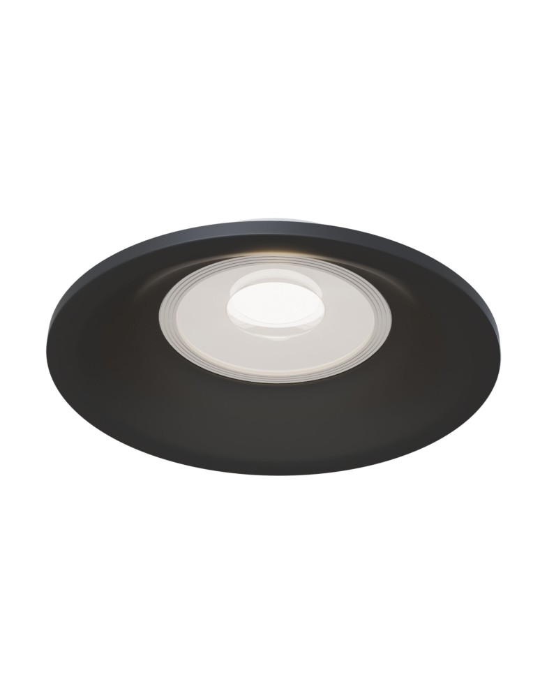 Maytoni Slim 1xGU10 50W podtynkowa DL027-2-01B czarny