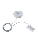 Akcesoria do szynoprzewodów 1 fazowych - Maytoni do szynoprzewodu 1F linka do zwieszania TRA001CW-11W biały - product 1