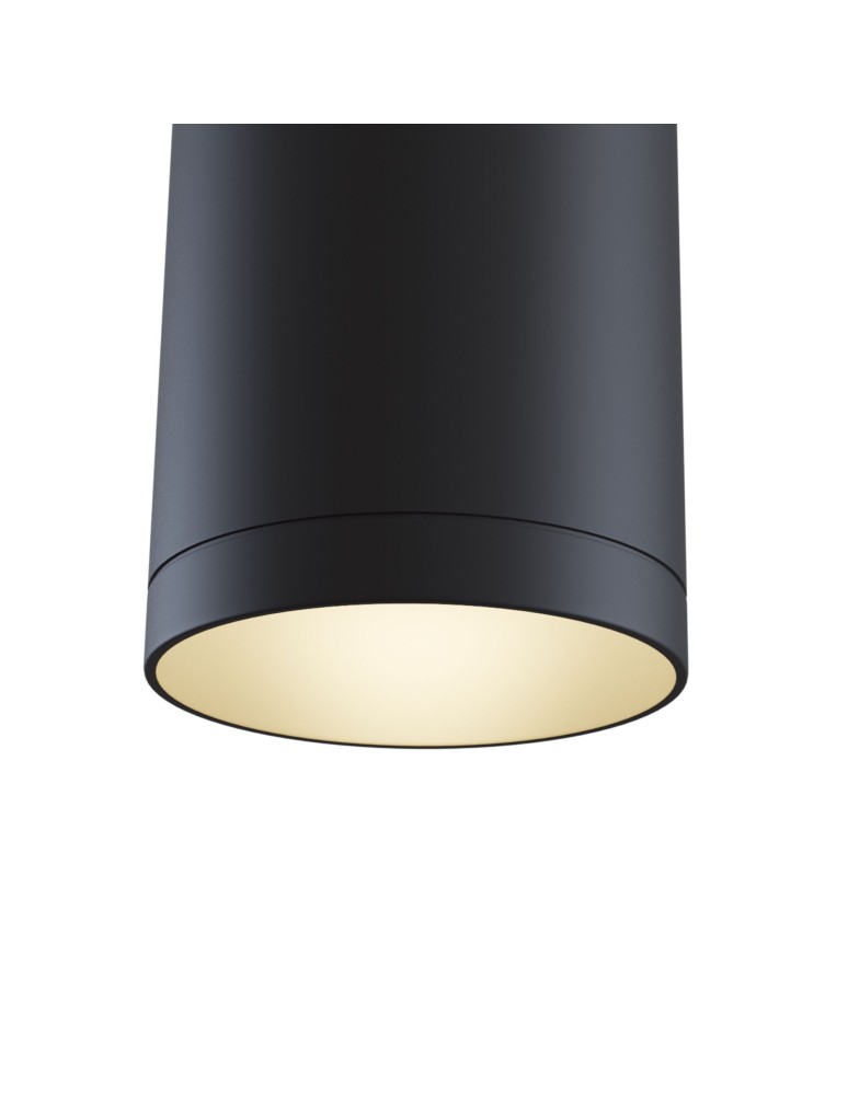Lampy do szynoprzewodów 3 fazowych - Maytoni wisząca 1xGU10 50W do szynoprzewodu Maytoni TR008-1-GU10-B czarny - product kolory-swiatla.pl 2