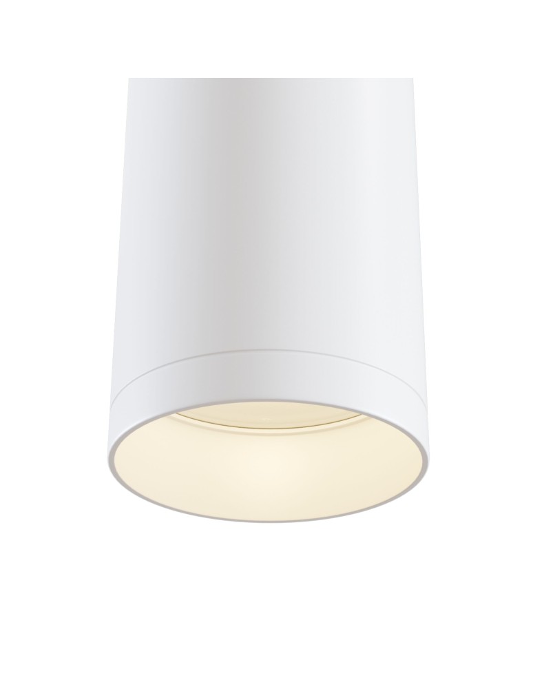 Szynoprzewody 3 fazowe - Maytoni wisząca 1xGU10 50W do szynoprzewodu Maytoni TR008-1-GU10-W biały - product kolory-swiatla.pl 3