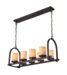 Żyrandole rustykalne - Quoizel ALDORA 8x100W E27 QZ/ALDORA8/ISLE Wisząca - product 1