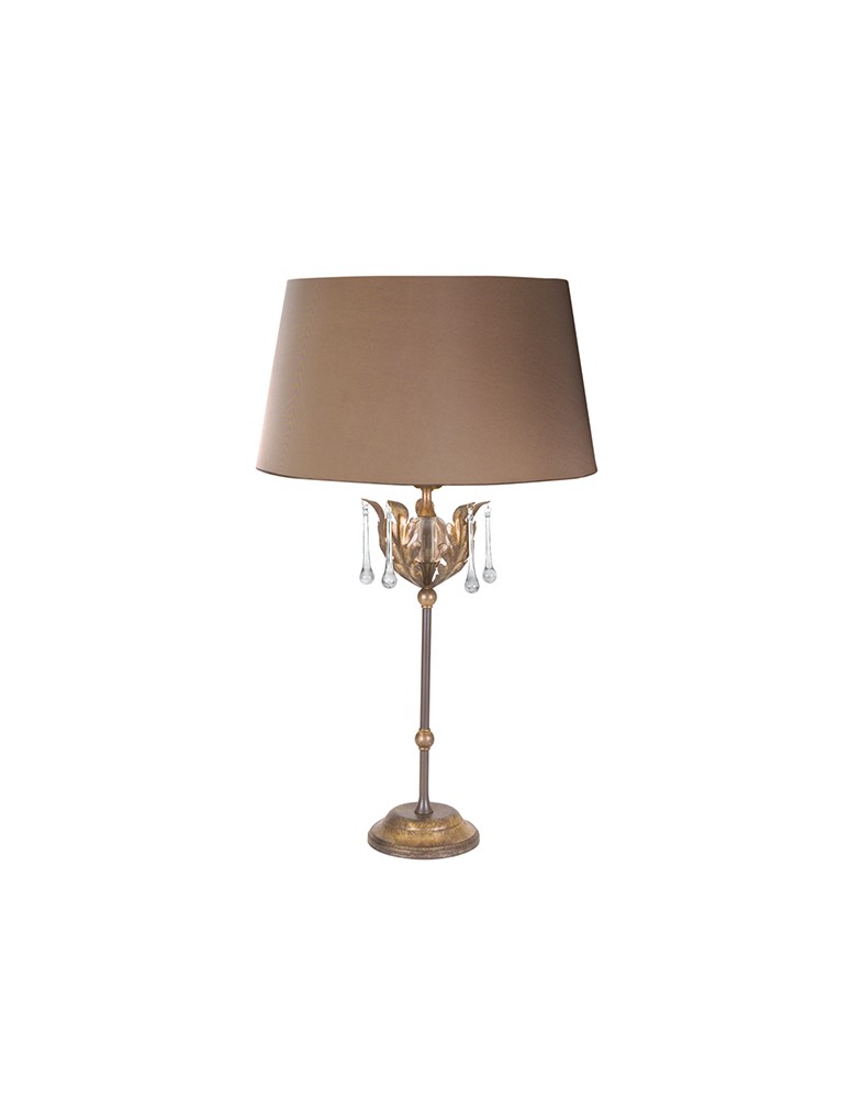 Lampy stołowe klasyczne - Elstead Lighting Interior Stołowa AMARILLI 1x60W E27 AML/TL BRONZE - produkt kolory-swiatla.pl 1