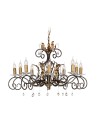 Elstead Lighting Interior Wisząca AMARILLI 10x60W E14 AML10 BRONZE