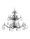 Elstead Lighting Interior Wisząca AMARILLI 15x60W E14 AML15 BLK/SILVER