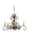 Elstead Lighting Interior Wisząca AMARILLI 5x60W E14 AML5 BRONZE
