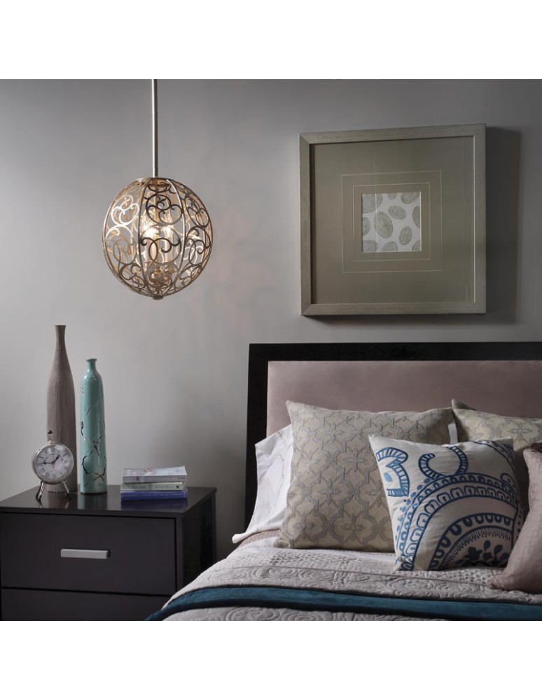 Żyrandole - Feiss ARABESQUE 3x60W E14  FE/ARABESQUE3 Żyrandol - product kolory-swiatla.pl 2