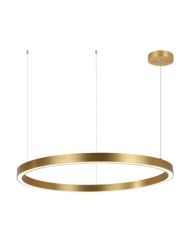 Light Prestige Midway lampa wisząca duża złota LP-033/1P L GD 1xLED Złoty