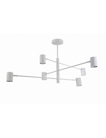 Light Prestige Lampa wisząca Snow 6 biały LP-731/6P WH xGU10