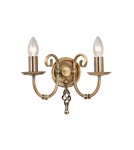 Kinkiety świecznikowe - Elstead ARTISAN 2x60W E14 ART2 AGD BRASS Kinkiet - produkt 1