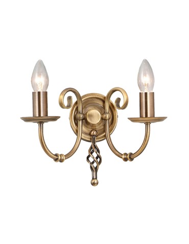 Elstead ARTISAN 2x60W E14 ART2 AGD BRASS Kinkiet