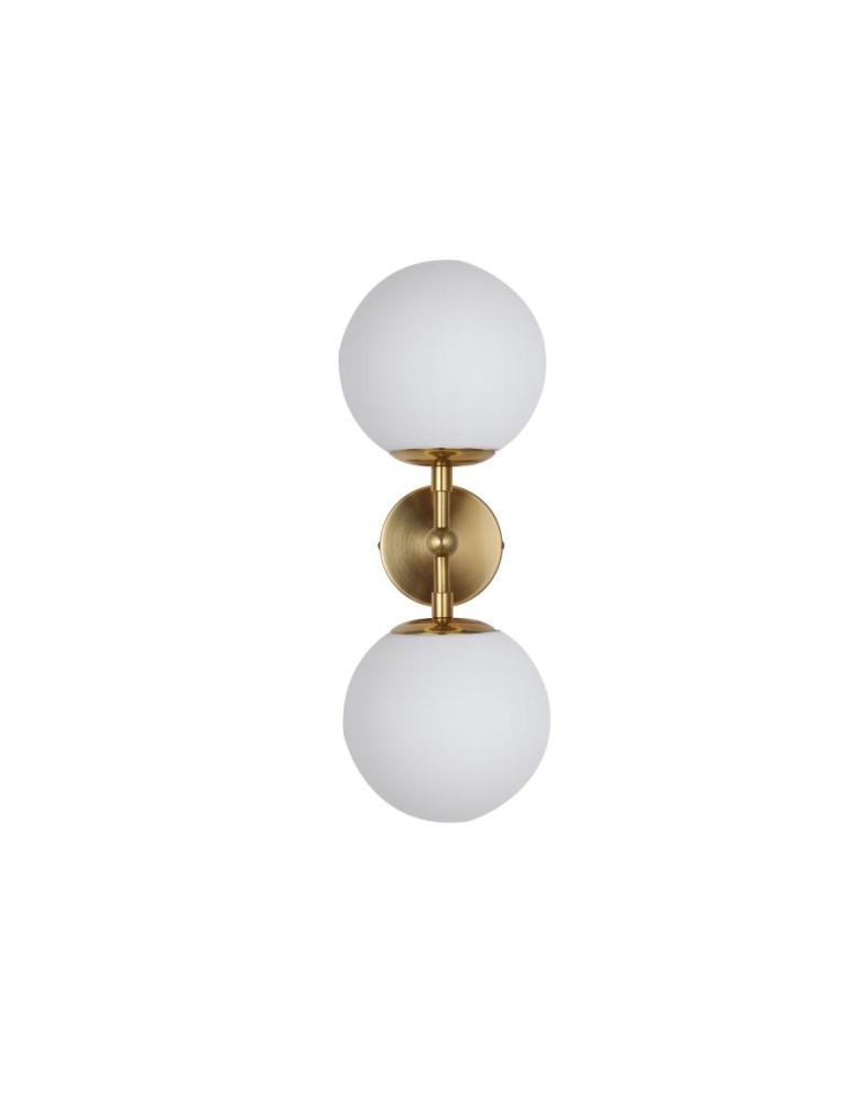 Light Prestige Dorado kinkiet 2 złoty 2xE14 złoty/ biały
