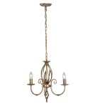 Żyrandole świecznikowe - Elstead ARTISAN 3x60W E14 ART3 AGD BRASS Żyrandol - product 1