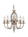 Elstead ARTISAN 5x60W E14 ART5 AGD BRASS Żyrandol