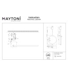 Lampy sufitowe nowoczesne - Maytoni Anillo Sufitowa LED 25W 3000K 1400lm Chrom  MOD315CL-L25CH3K - product 3