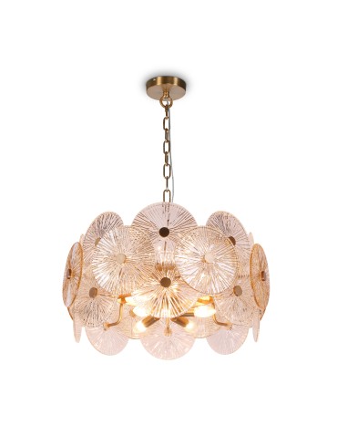 Maytoni Aster Wisząca E14 8x40W   Złoty  MOD007PL-08G