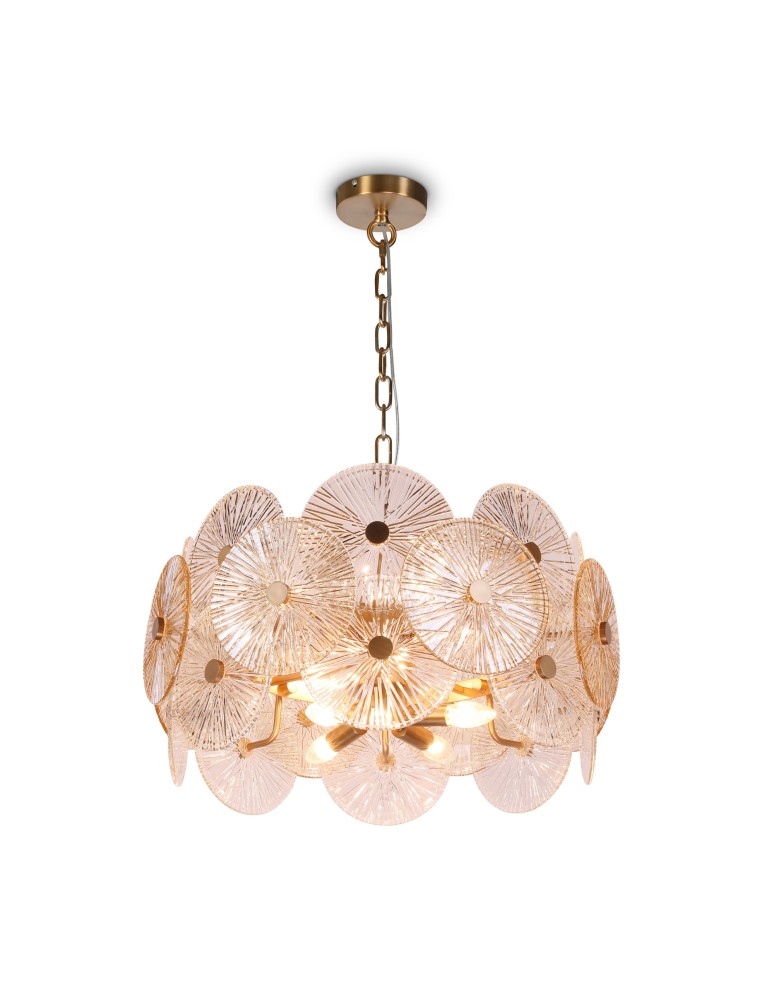 Maytoni Aster Wisząca E14 8x40W Złoty MOD007PL-08G Maytoni Aster Wisząca E14 8x40W Złoty MOD007PL-08G