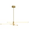 Maytoni Axis Sufitowa LED 40W 3000K 3600lm Złoty  MOD106CL-L40G3K
