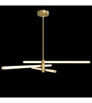Maytoni Axis Sufitowa LED 40W 3000K 3600lm Złoty MOD106CL-L40G3K Maytoni Axis Sufitowa LED 40W 3000K 3600lm Złoty MOD106CL-L40G3K