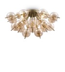 Lampy sufitowe - Maytoni Bolla Sufitowa E27 4x60W   Mosiądz  MOD133CL-04BS - product 1