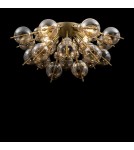 Lampy sufitowe - Maytoni Bolla Sufitowa E27 4x60W   Mosiądz  MOD133CL-04BS - product 2
