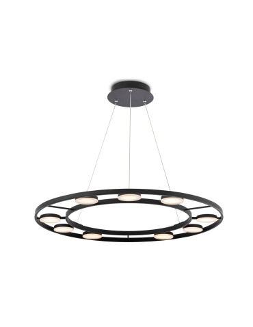 Maytoni Fad Wisząca LED 63.1W 3102K 2830lm Czarny  MOD070PL-L63B3K