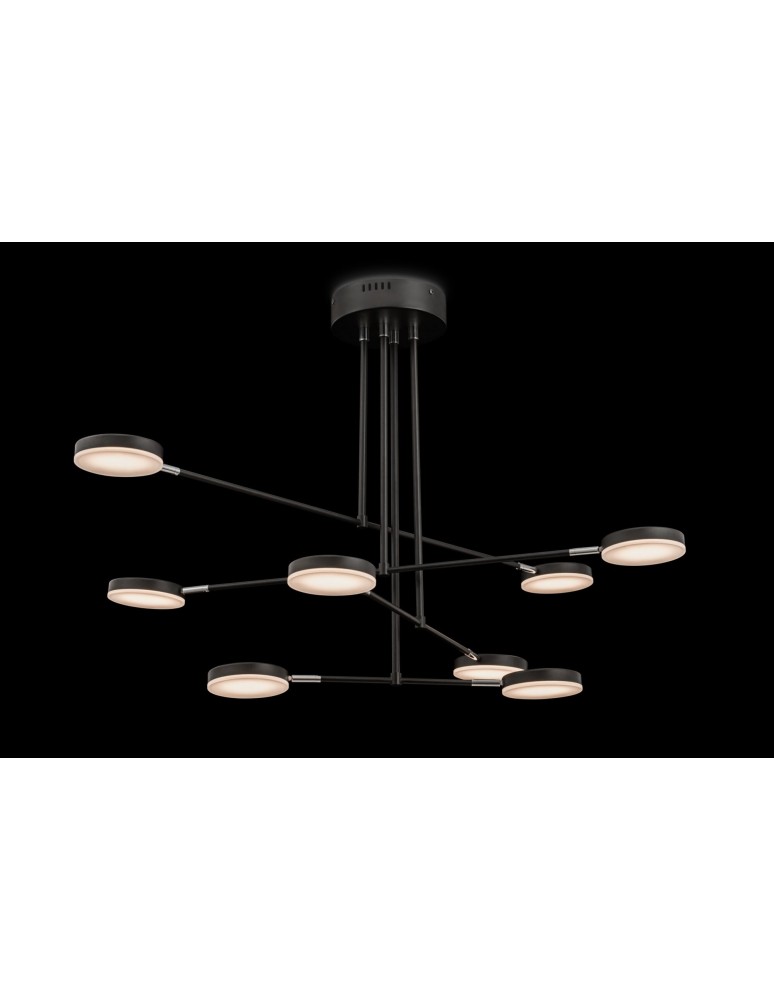 Maytoni Fad Wisząca LED 46.7W 2996K 2222lm Czarny  MOD070PL-L48B3K