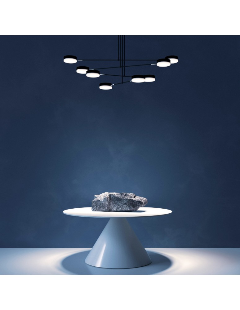 Maytoni Fad Wisząca LED 46.7W 2996K 2222lm Czarny  MOD070PL-L48B3K
