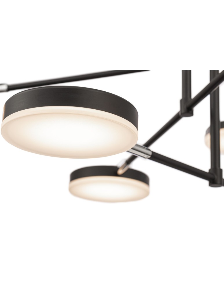 Maytoni Fad Wisząca LED 46.7W 2996K 2222lm Czarny  MOD070PL-L48B3K