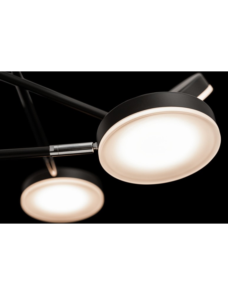 Maytoni Fad Wisząca LED 46.7W 2996K 2222lm Czarny  MOD070PL-L48B3K