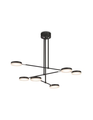 Maytoni Fad Wisząca LED 38.5W 2994K 2137lm Czarny  MOD070PL-L38B3K