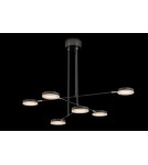 Lampy wiszące LED - Maytoni Fad Wisząca LED 38.5W 2994K 2137lm Czarny  MOD070PL-L38B3K - product 2