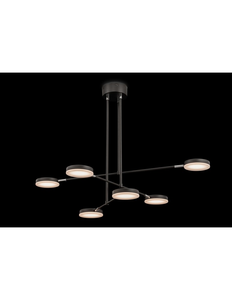 Maytoni Fad Wisząca LED 38.5W 2994K 2137lm Czarny  MOD070PL-L38B3K