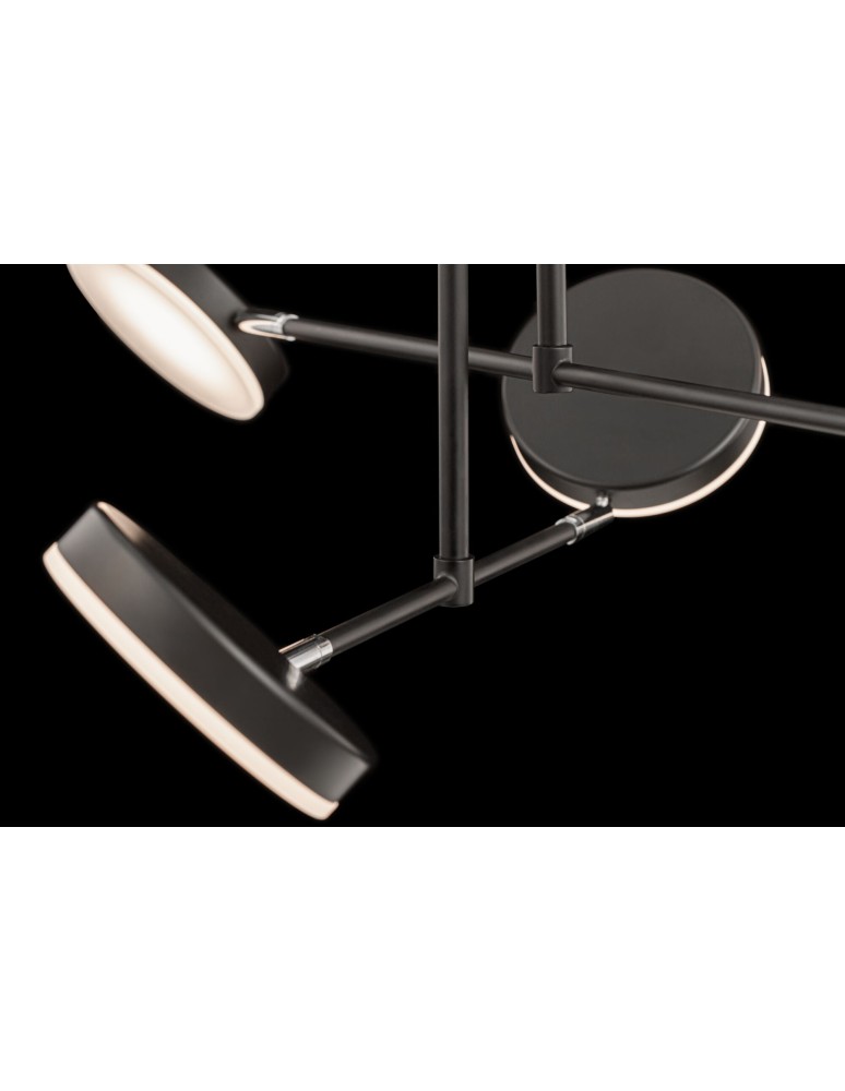 Maytoni Fad Wisząca LED 38.5W 2994K 2137lm Czarny  MOD070PL-L38B3K