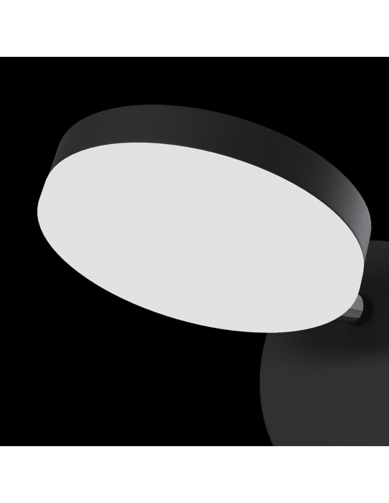 Maytoni Fad Ścienna LED 8.7W 2982K 448lm Czarny  MOD070WL-L8B3K Maytoni Fad Ścienna LED 8.7W 2982K 448lm Czarny  MOD070WL-L8B3K