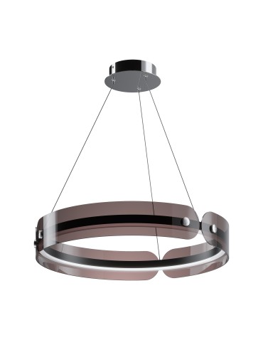 Maytoni Interstellar Wisząca LED 1x30W 4000K 550lm Szary  MOD309PL-L30GR4K