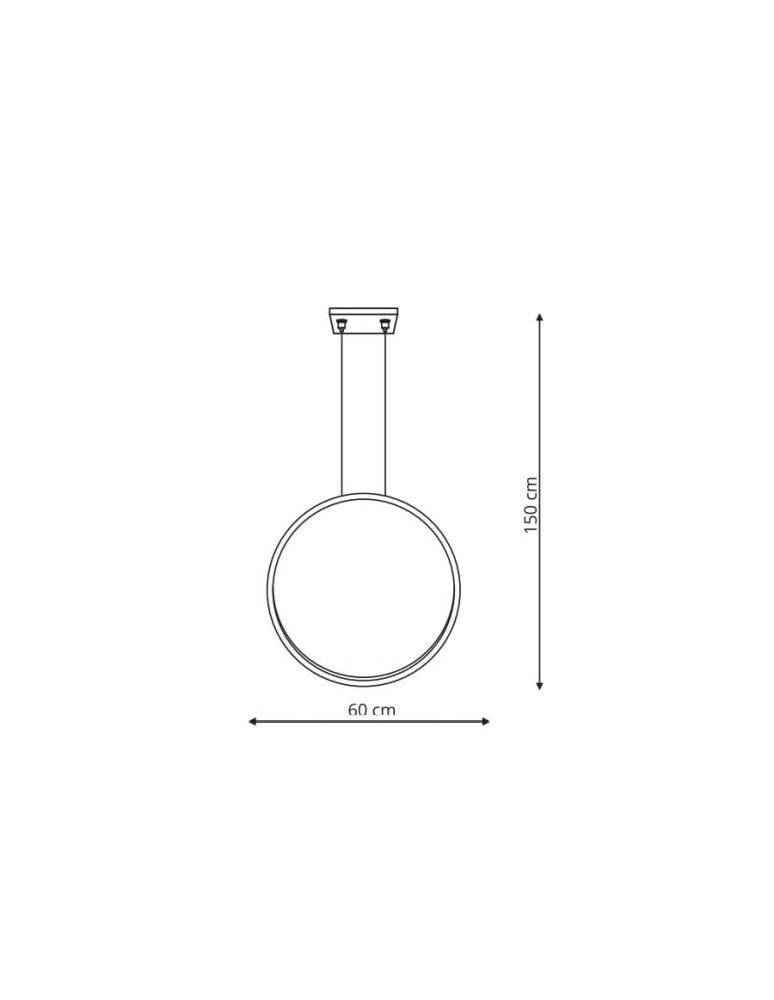 Light Prestige Mirror lampa wisząca mała czarna IP44 LP-999/1P S BK 1xLED czarny