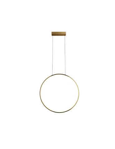 Light Prestige Mirror wisząca mała złota 1xLED złoty LP-999/1P S GD