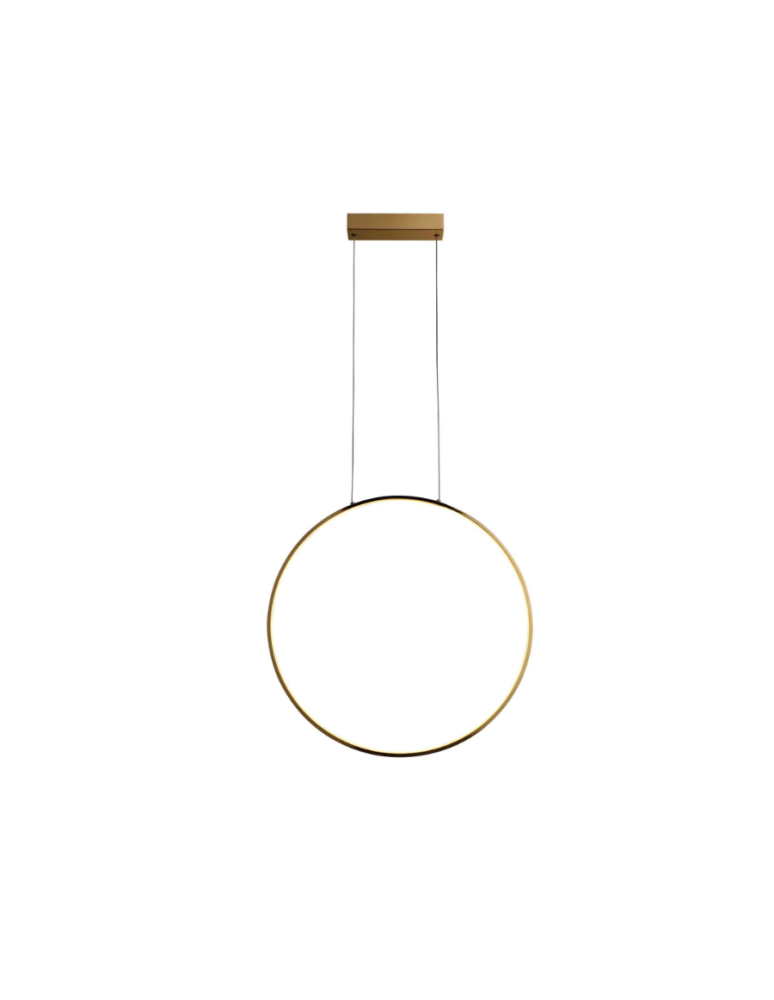 Light Prestige Mirror wisząca mała złota 1xLED złoty LP-999/1P S GD