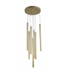 Light Prestige Lungo 7 złota lampa wisząca LP-894/7P GD 7xG9 złoty Light Prestige Lungo 7 złota lampa wisząca LP-894/7P GD 7xG9 złoty