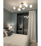Light Prestige Dorado 8 lampa wisząca LP-002/8P 8xE14 złoty/biały Light Prestige Dorado 8 lampa wisząca LP-002/8P 8xE14 złoty/biały