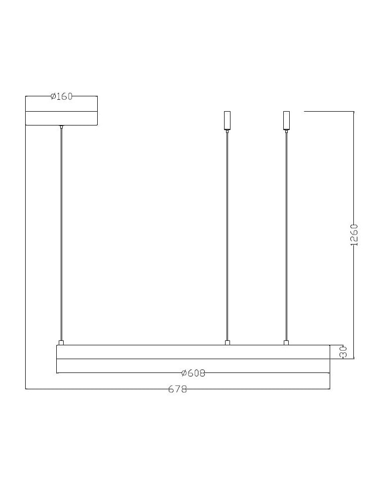 Light Prestige Midway lampa wisząca mała złota LP-033/1P S GD 1xLED Złoty Light Prestige Midway lampa wisząca mała złota LP-033/1P S GD 1xLED Złoty