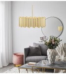 Lampy wiszące - Markslojd LEVEL Wisząca 3L Złoty 108047 - product 2