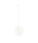 Lampy wiszące kule - ALDEX LAMPA WISZĄCA GLOBUS BIAŁY, 1 x  max 60W (562G) - product 1