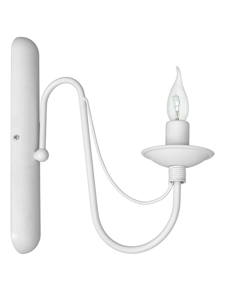ALDEX KINKIET RÓŻA BIAŁY, 1 x max 40W (397C)