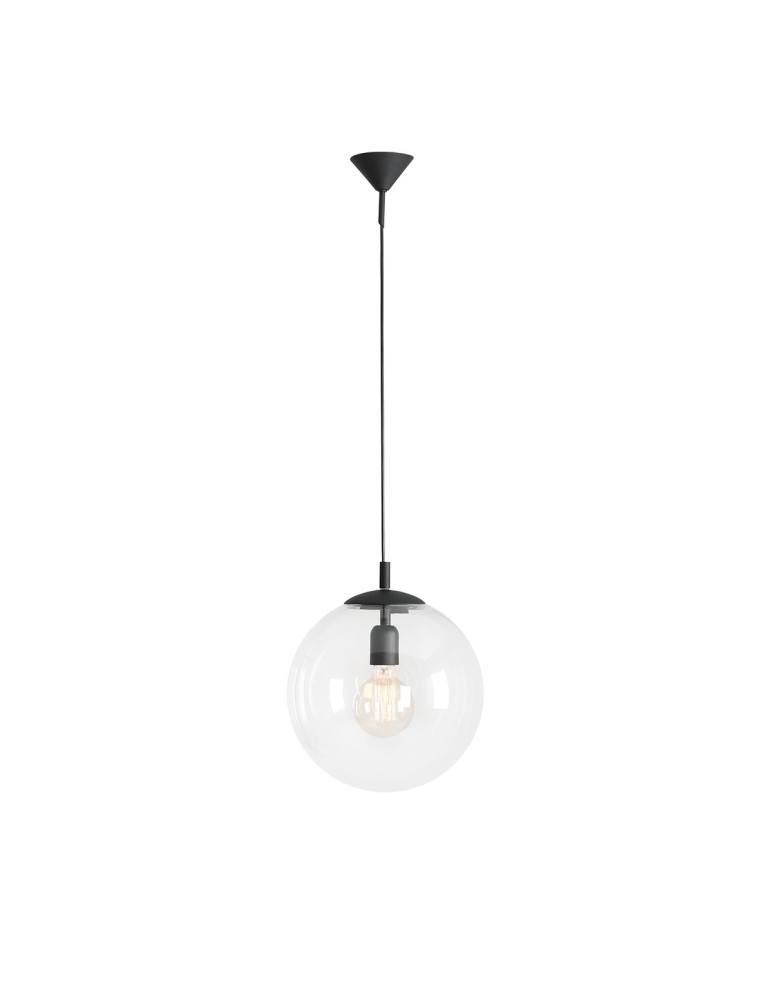 ALDEX LAMPA WISZĄCA GLOBUS CZARNY, 1 x  max 60W (562G5)